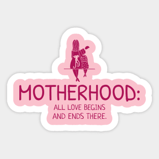 Motherhood Sticker